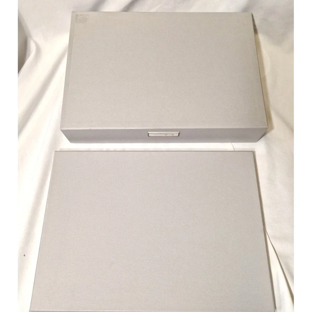 2 Bigso Sverker Boxes Legal Art Storage Scrapbook Box Recycled Fiberboard Pair